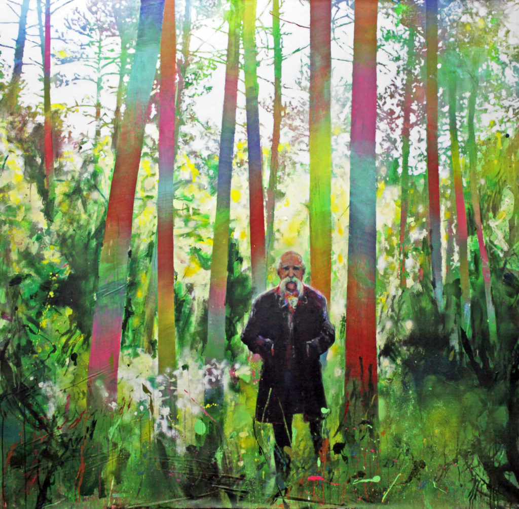 "Ildefons Cerdà, passeig pel bosc". de David Casals