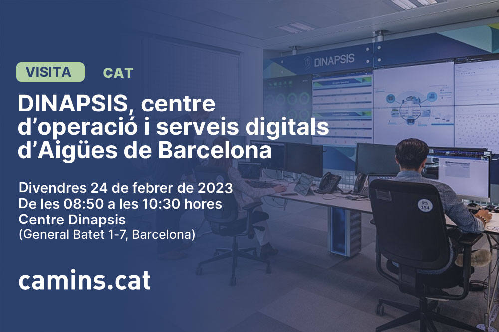 Visita al centre DINAPSIS d'Aigües de Barcelona