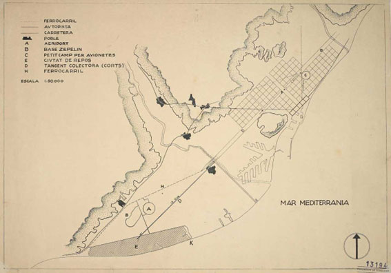 Pla Macià 1932. GATPAC, Le Corbusier