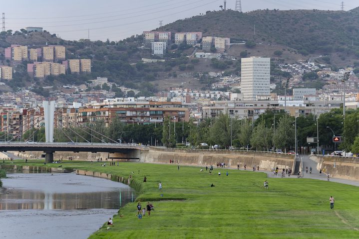 Vista de la llera del riu Besòs. Autor: Àlex Losada